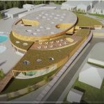 Plan d'architecte : Vue aérienne