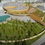 Plan d'architecte : Vue de l'extérieur