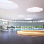 Plan d'architecte : Espace fitness