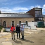 Façade donnant sur la cour Est