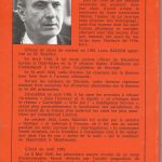 Louis Balsan (1911-1982), “Le ver luisant“, 1973 - 4ème de couverture